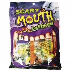 Scary Mouth Pop Bag