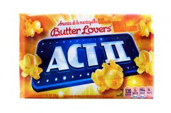 Act II Butter Lovers Microwave Popcorn