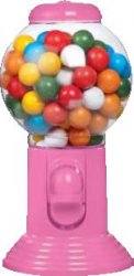 Chewing Gum ball dispenser (rosa) 300g