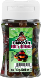 Pingvin Fruity Liquorice 310g