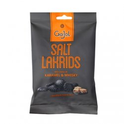 Ga-Jol Salt Lakrids med smak av Karamell & Whisky 140g
