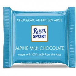 Ritter Sport Alpine Milk Chocolate Mini