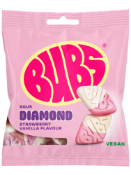 BUBS Jordgubbe/Vanilj DIAMANT
