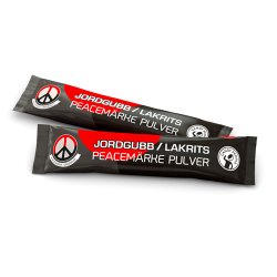 Peacemärke Pulver Jordgubb/Lakrits