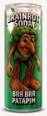Brainrot Soda Brr Brr Patapim