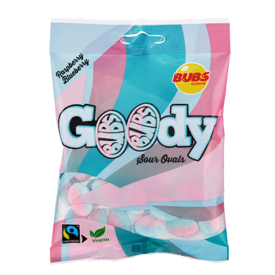 Bubs Goody Sour Ovals 90g