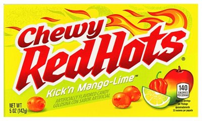 Chewy Red Hots Kick'n Mango-Lime (142g)
