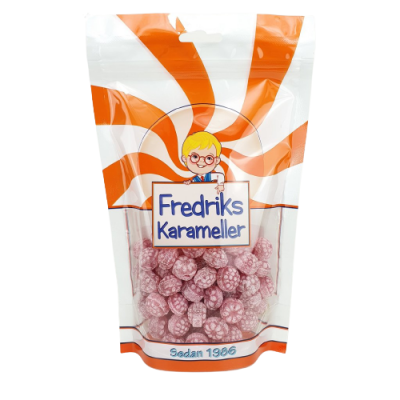 Fredriks Karameller Hallonkaramell 300g