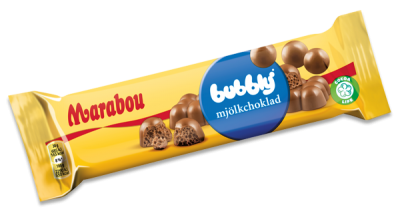 Marabou bubbly mjölkchoklad 60g