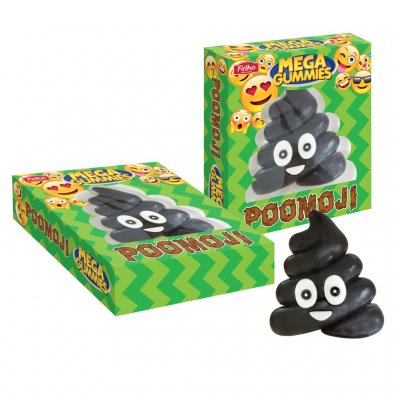 Mega Gummies Emoticon Poop