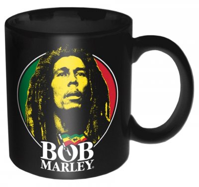Bob Marley Logo Face Mugg
