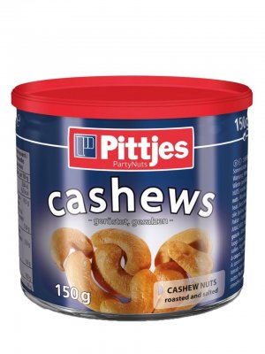 Pittjes Cashews tin 150g
