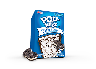Pop-Tarts Frosted Cookies & Creme 8-Pack (400g)