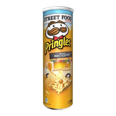 Pringles Bacon Mac & Cheese Flavour
