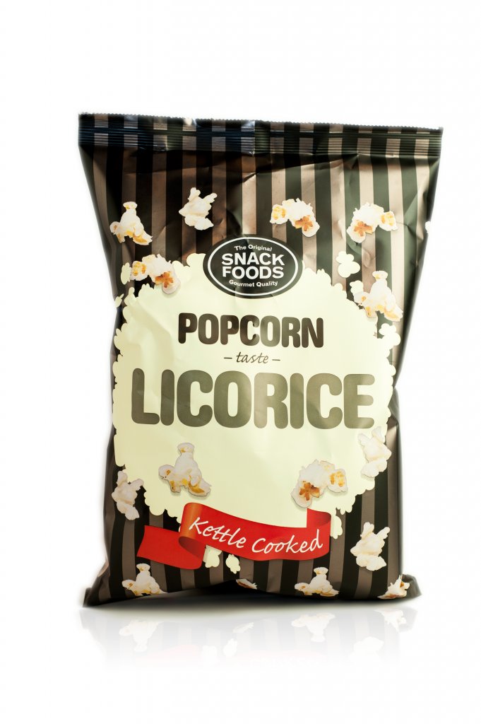 Popcorn Licorice Chips/Snacks Happycandy.se